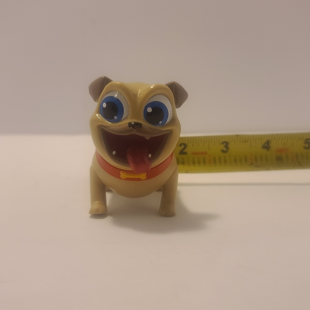 Disney Jr Puppy Dog Pals Posable Action 2.5" Figure ROLLY Figure Toy's-A1